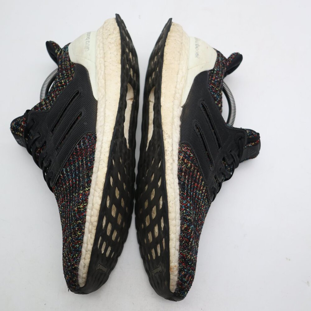 Adidas UltraBoost 4.0 Black Multicolor Men's Size 12 Running Athletic Sneakers - Picture 8 of 13